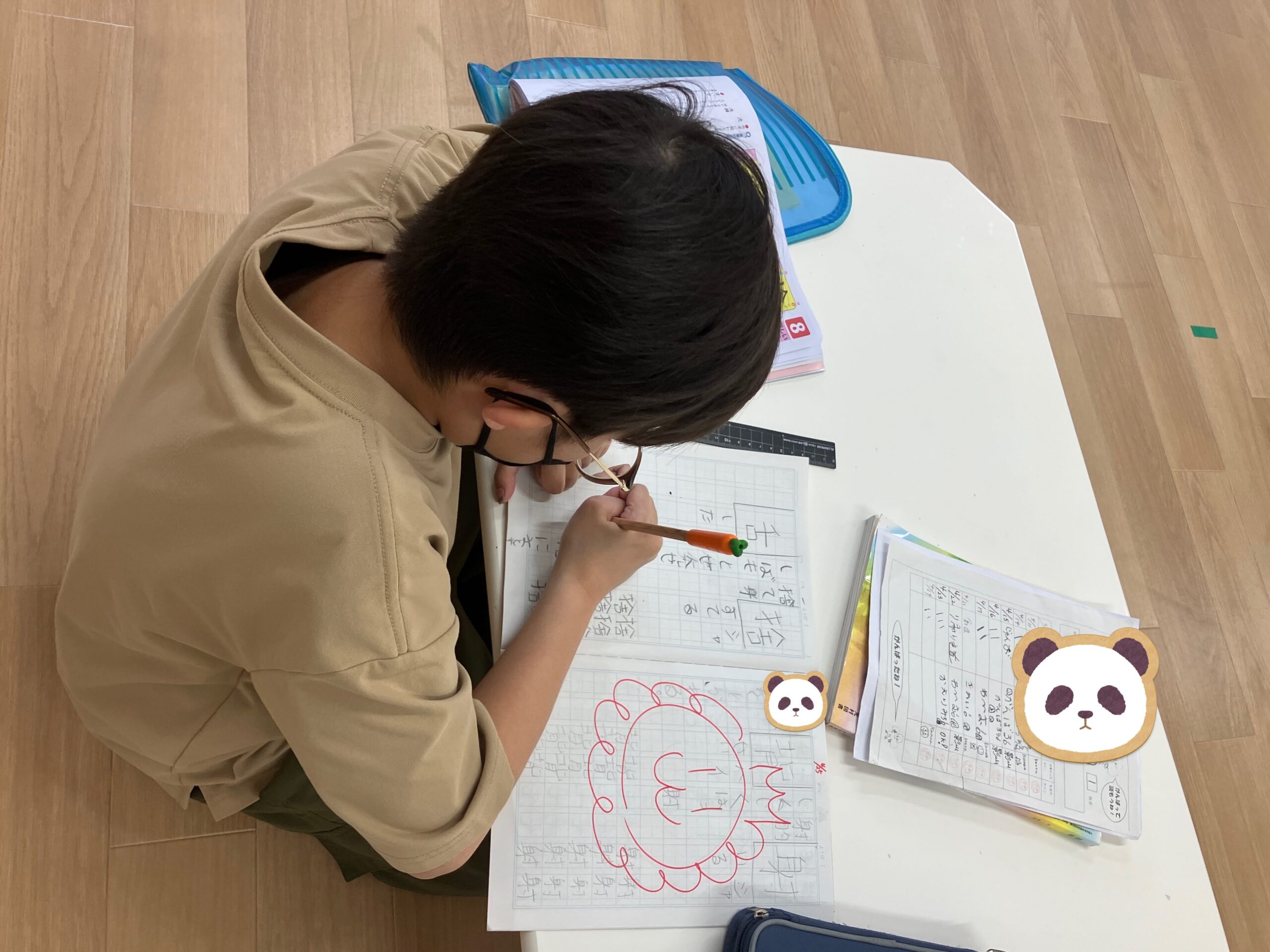 学習の様子