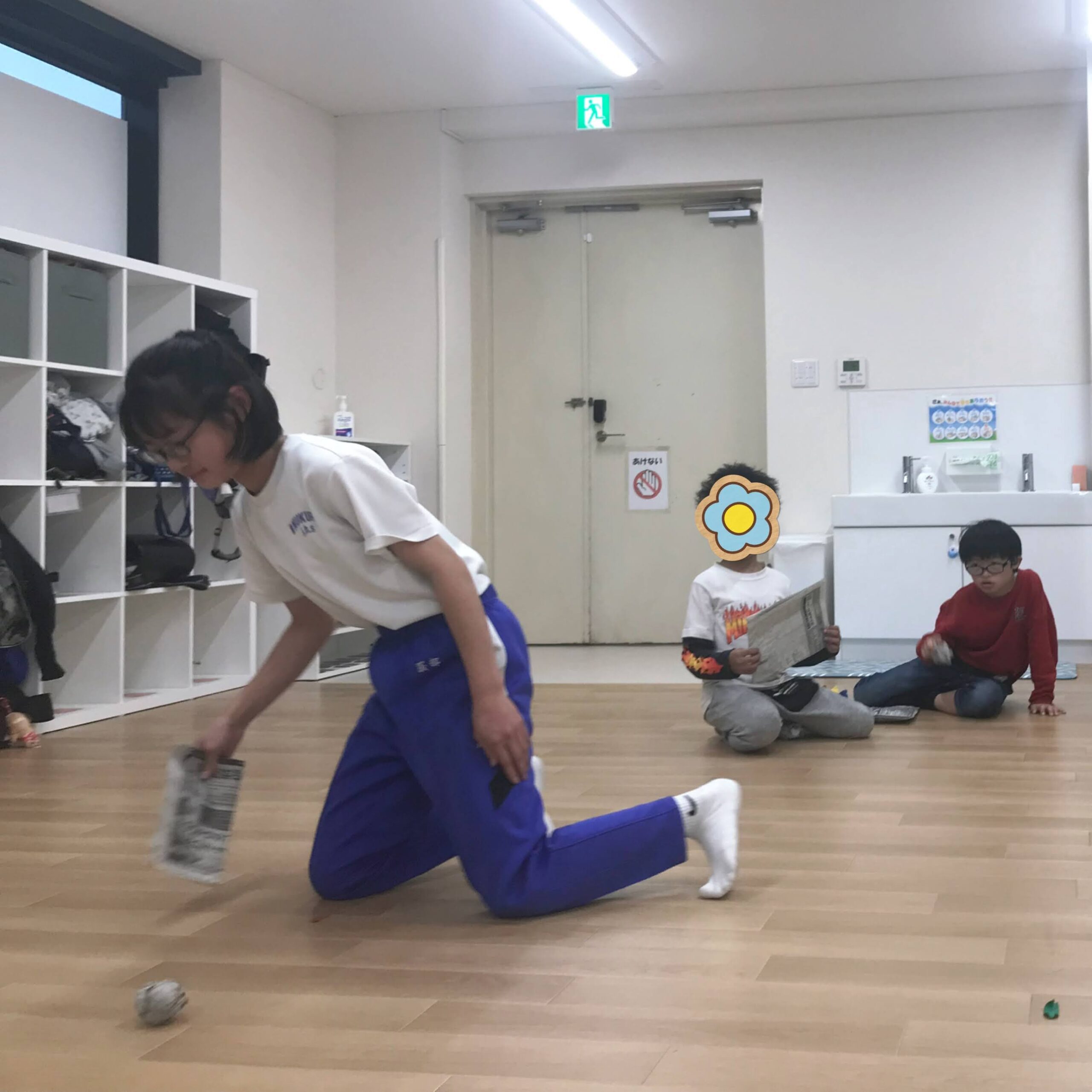 😮パタパタ競争😮