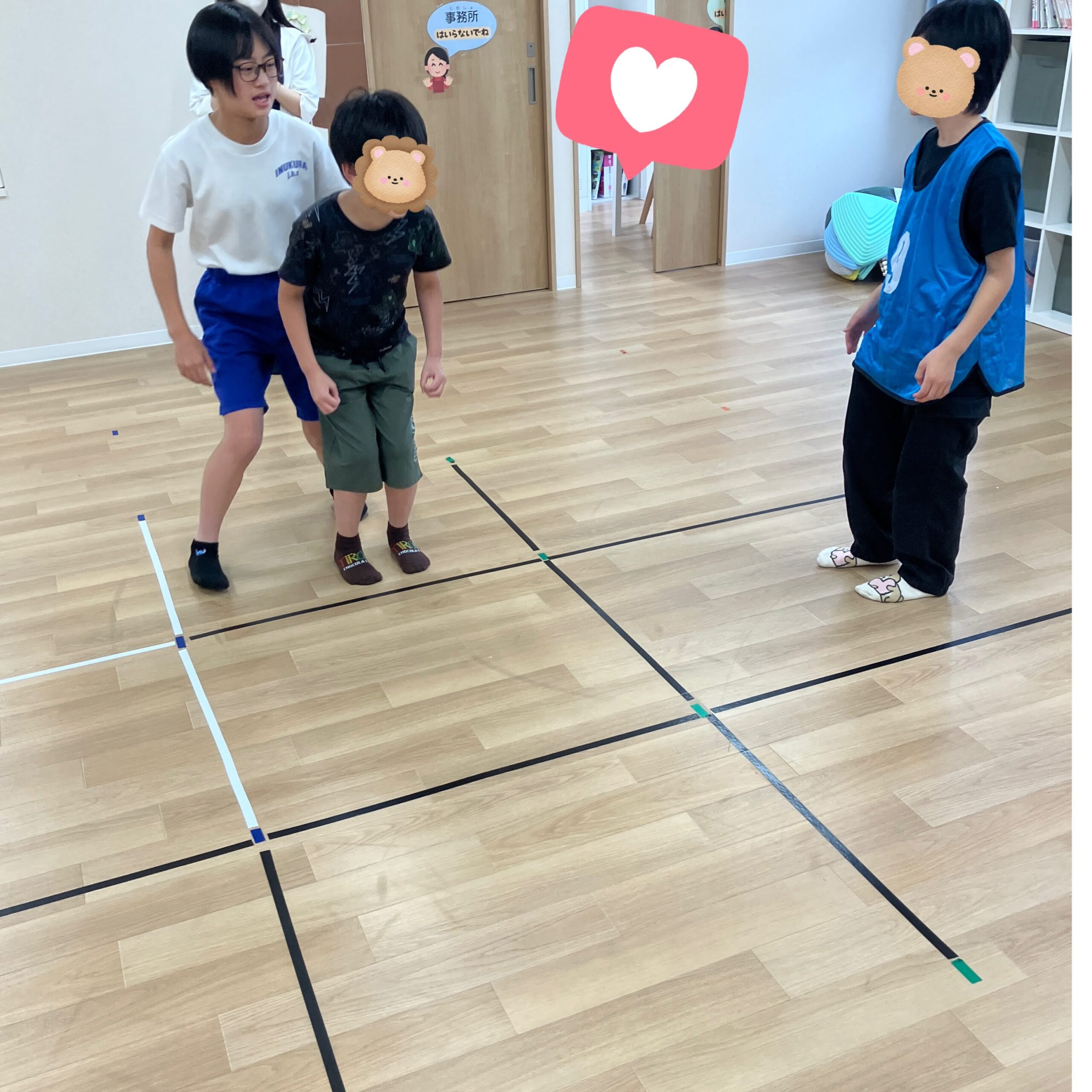 👀9マス鬼ごっこ👀