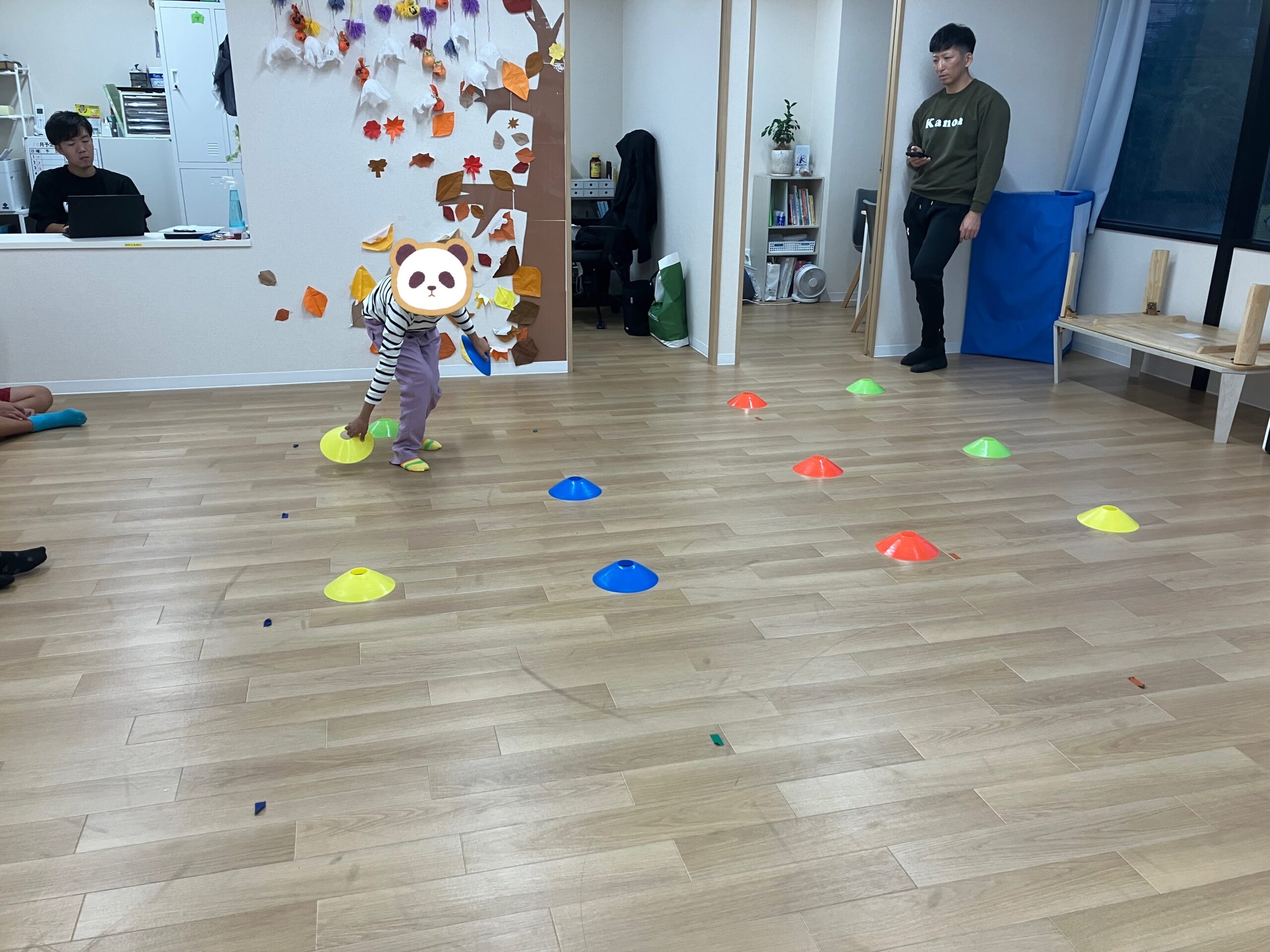 色変えリレー！