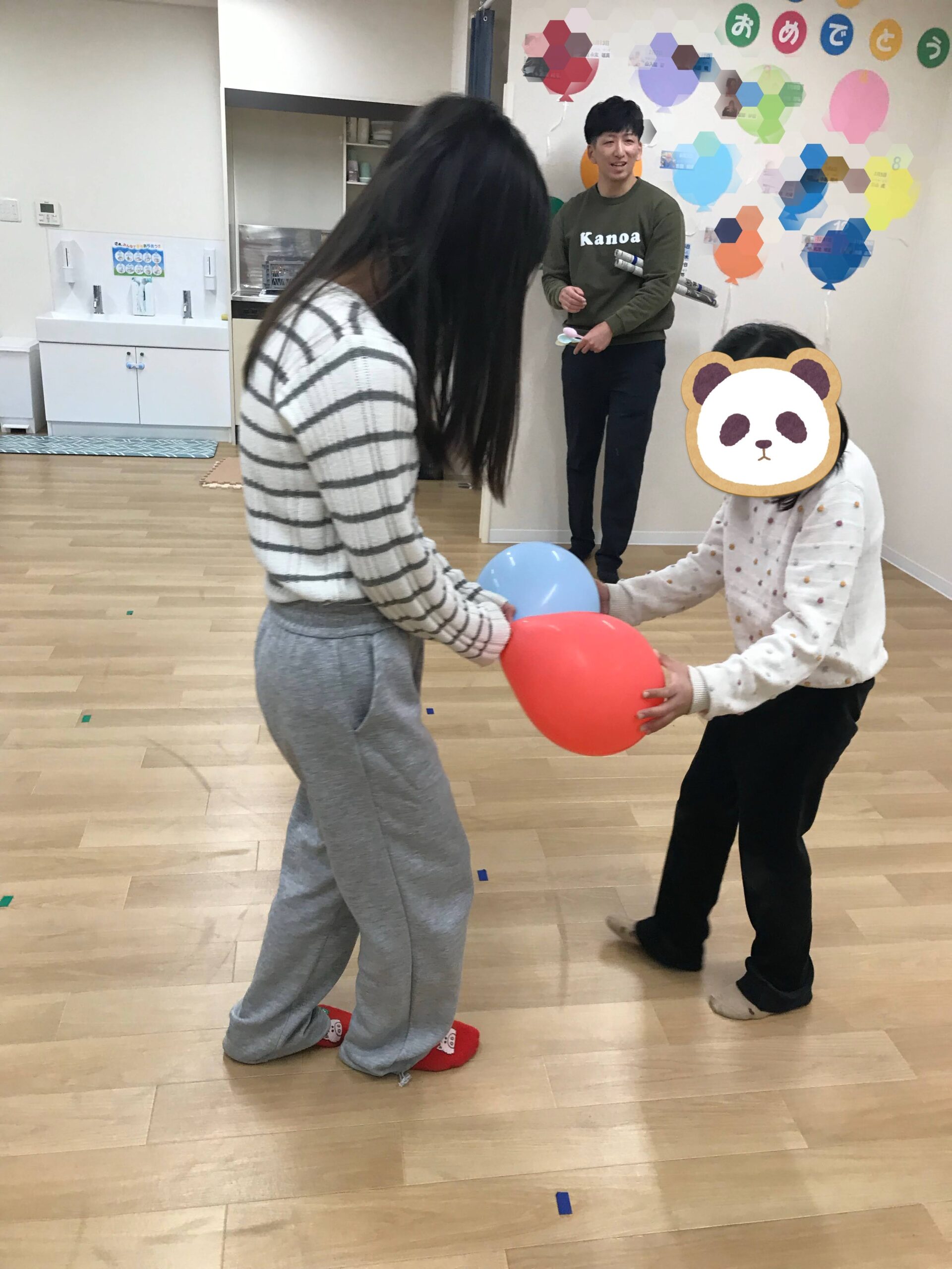 協力ボール運び🥎