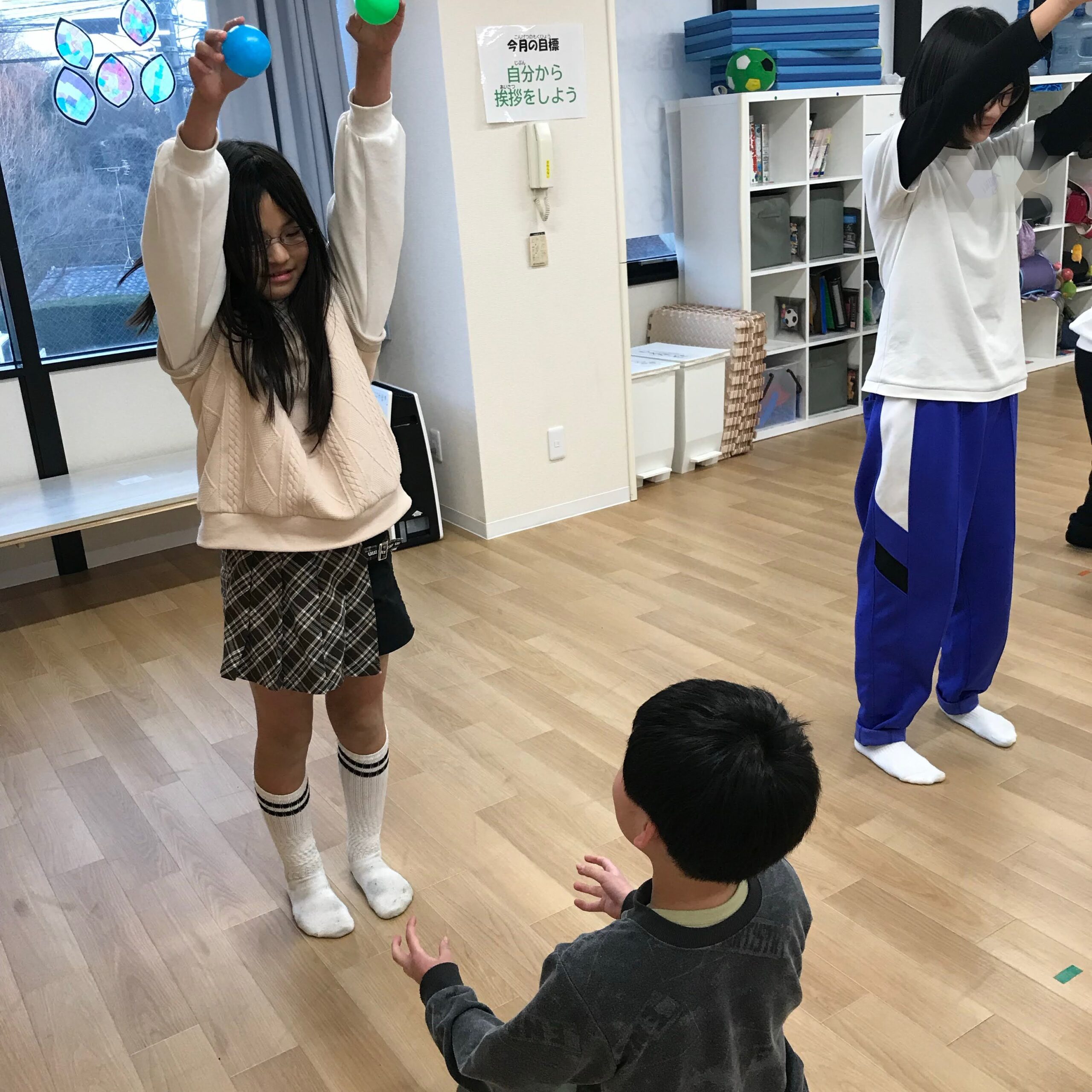 反射神経ボールキャッチ🥎